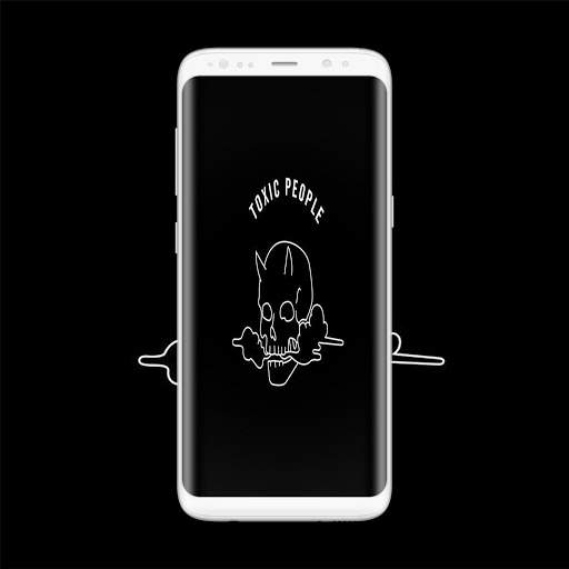 Black Art Wallpaper HD screenshot 4