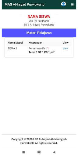 Mobile Al Irsyad School screenshot 4