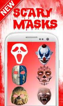 Scary Mask Horror Photo Editor screenshot 2