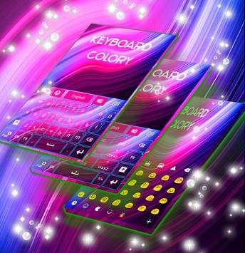 Colory HD Keyboard Theme screenshot 2