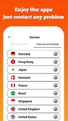 OXP VPN - Secure VPN Proxy screenshot 4