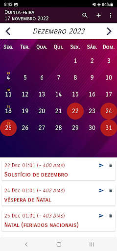 Calendário Brasileiro 2023 screenshot 3