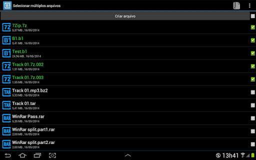 B1 Archiver zip rar screenshot 7