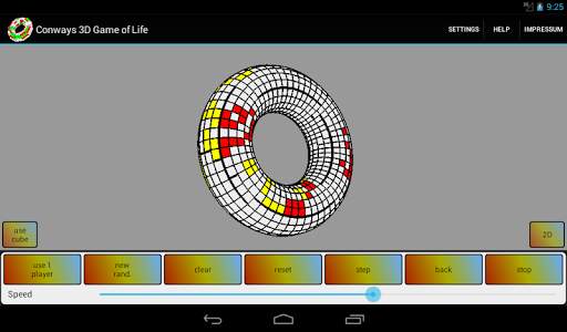 Conways 3D Game of Life स्क्रीनशॉट 8