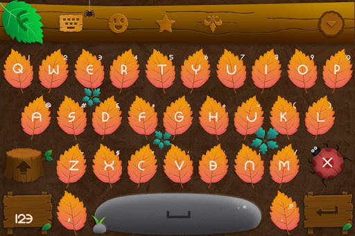 Leaves Keyboard screenshot 1