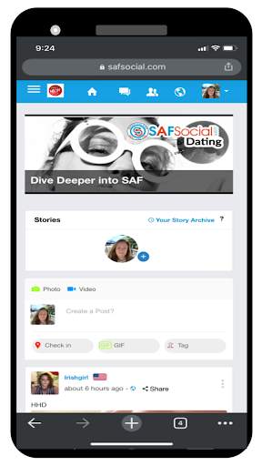 SAFSocial - Social Network for Alternate lifestyle screenshot 2