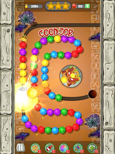 Jungle Marble Blast Games screenshot 11