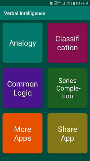 Verbal Logical Reasoning Intelligence MCQs Offline screenshot 1
