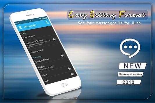 Messenger Version 2018: Messenger Theme screenshot 5