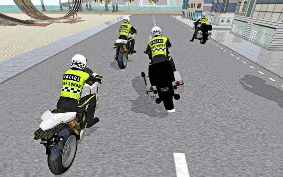 Police Bike Driving Simulator screenshot 2