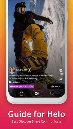 Helo App Watch Videos Guide screenshot 3