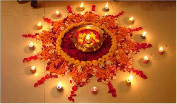 Diwali Rangoli Wallpaper screenshot 5