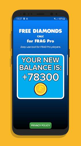 Free FRAG Gold & Diamonds Calc - for Pro Players screenshot 4