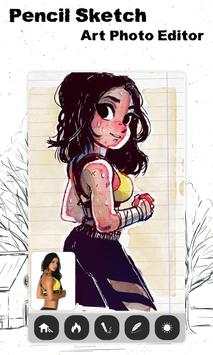 Pencil Sketch Art Photo Editor 2 تصوير الشاشة