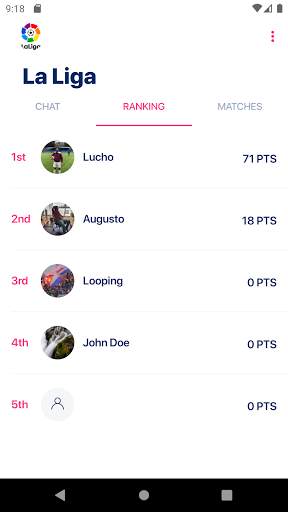GameOn: predict soccer results screenshot 6
