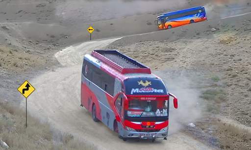 Offroad Bus Driving Game screenshot 2