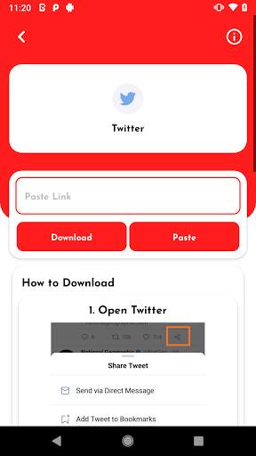 OneClick Status Downloader screenshot 3