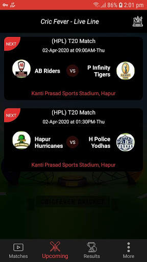 CricFever - Cricket Live Line screenshot 2