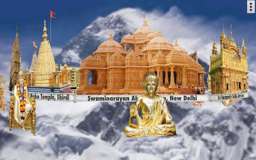 10 Biggest Temples of India Live Wallpaper screenshot 3