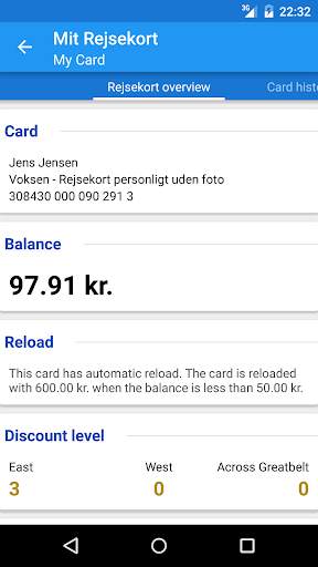 Min Rejseven screenshot 2
