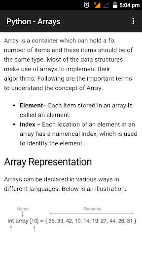 Python - Data Structure Tutorial скриншот 8