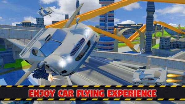 Futuristic Flying Car Ultimate screenshot 5