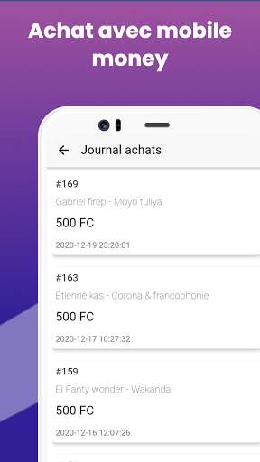 Troto - Musique avec Mobile Money RDC screenshot 6
