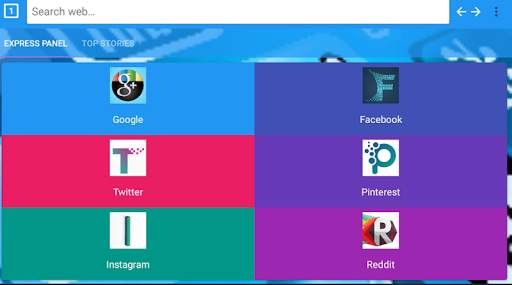 Mio Browser screenshot 1