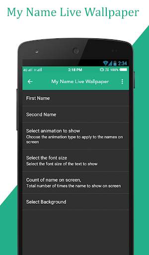 My Name Live Wallpaper screenshot 2