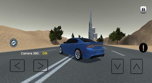 Highway Drift Challenger Speed Racing Srt Game 3D screenshot 4