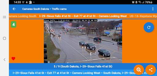 Cameras South Dakota Traffic screenshot 8