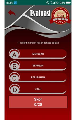 Buku saku Sho'rof dasar screenshot 4
