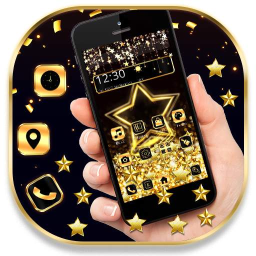 Golden Alluring Star Wallpapers Theme 1.1.2