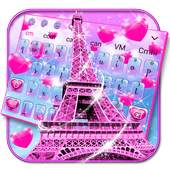 New Paris Love Keyboard Theme 10001002
