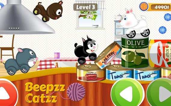 Kids Car Racing game - Beepzz Cats 🐱 screenshot 2