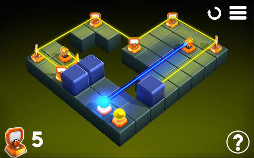 Raytrace Lite: mirror and laser puzzle challenge screenshot 4