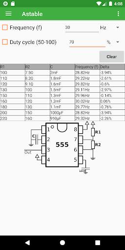 NE555 Timer screenshot 5