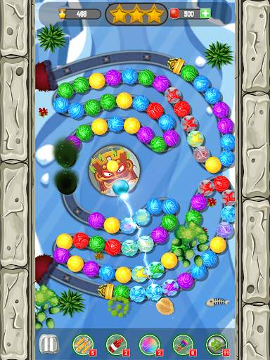 Jungle Marble Blast Games screenshot 9