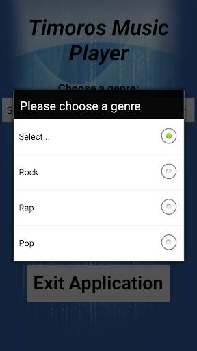 Timoros Music Player screenshot 2