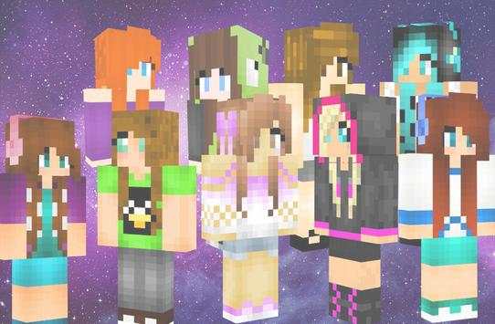 Cute Girl Skins for Minecraft screenshot 2