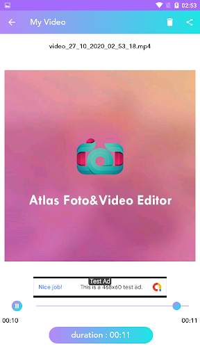 ✔️ Atlas VEditor - Video & Photo Editor screenshot 6