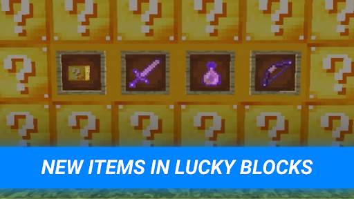 Lucky Block mod for MCPE screenshot 2