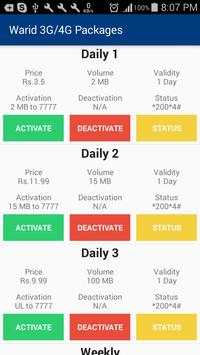 3G Packages Pakistan screenshot 6