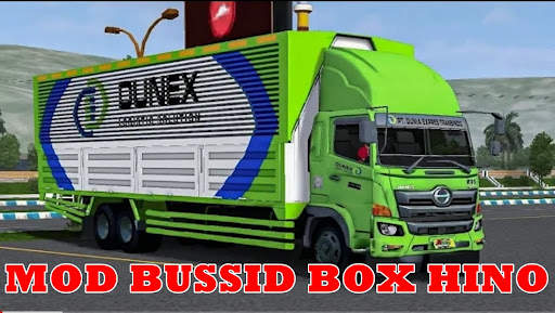 Mod Bussid Box Hino screenshot 4