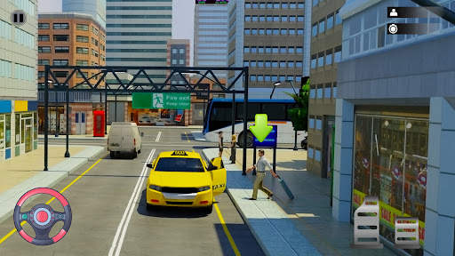 City Taxi Driving Sim Games screenshot 2