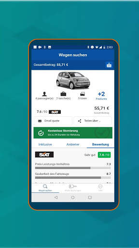 Argus Car Hire-App screenshot 3