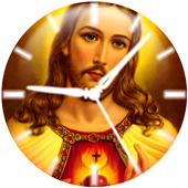 Jesus Clock Live Wallpaper أيقونة