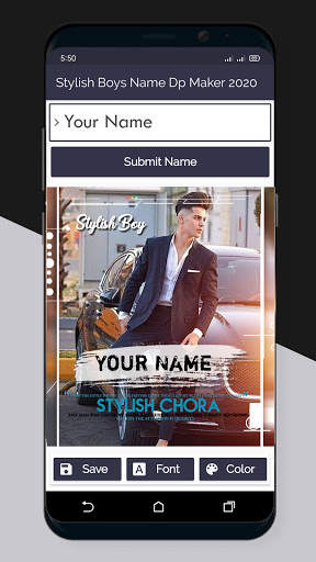 Stylish Boys Name DP Maker 2021 screenshot 5