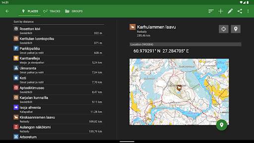 Maastokartat screenshot 10