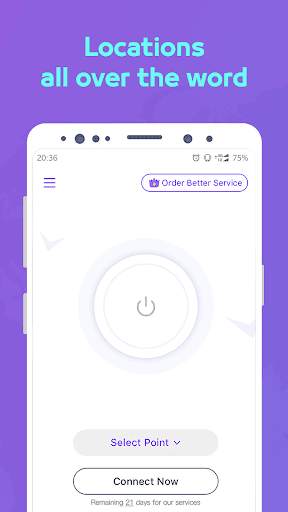 Wonder VPN-Free Unlimited Proxy screenshot 3